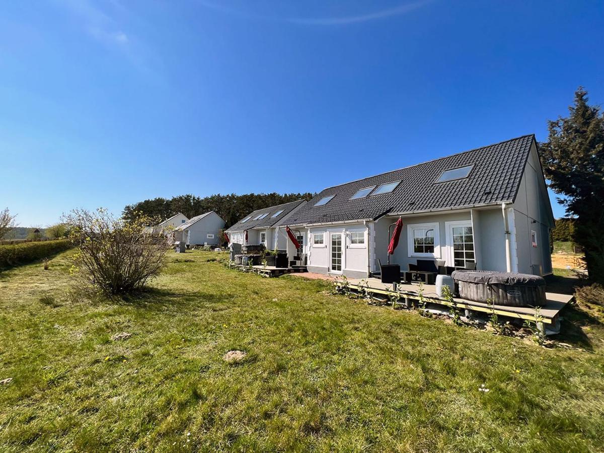 Ferienhaeuser Insel Usedom Haus Samara 8 - Blick Aufs Achterwasser! Whirlpool Und Sauna Lutow Eksteriør billede